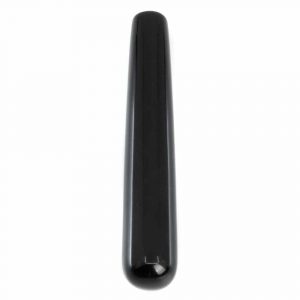 Yoni Wand Obsidiaan - 10 cm