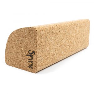 Spiru Yoga Blok Eco Kurk Half Rond - 23 x 8 x 8 cm