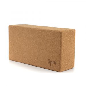 Spiru Yoga Blok Kurk Rechthoekig - 23 x 12 x 7.5 cm