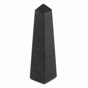 Edelsteen Obelisk Punt Zwarte Toermalijn - 30-50 mm - 4 zijden