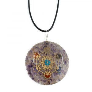 Orgonite Hanger Metatron Chakra Fluoriet