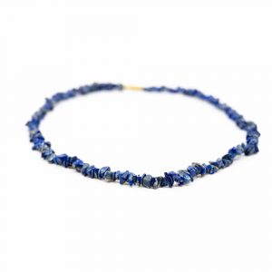 Edelsteen Splitketting Lapis Lazuli (45 cm)