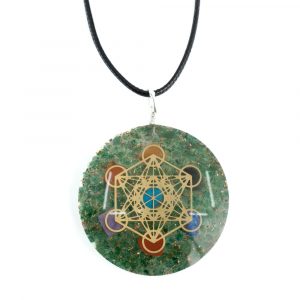 Orgonite Hanger Metatron Chakra Jade