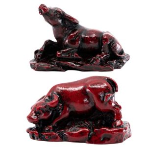 Feng Shui Chinese Dierenriem Os Beeldjes Set - Bundel