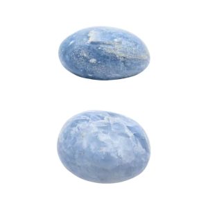 Jumbo Blauwe Calciet Edelstenen Set - Bundel