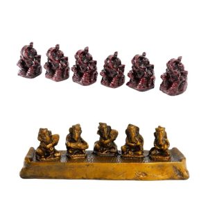 Mini Ganesha Beelden Set - Bundel