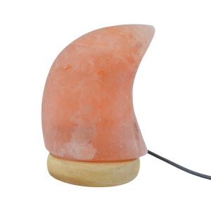 Himalaya Zoutlamp Halve Maan - USB aansluiting