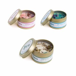 Edelsteen Kaars Wellness Set - Bundel